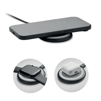 WERLIES - Caricatore wireless 3 in 1 da 15 W