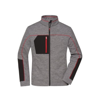 WOM-FLEECE JACKET 80%PREC20%P