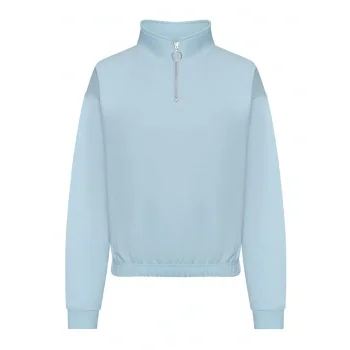 Women's Cropped ½ Zip Sweat