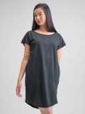 Women's Loose Fit Dress 100%C