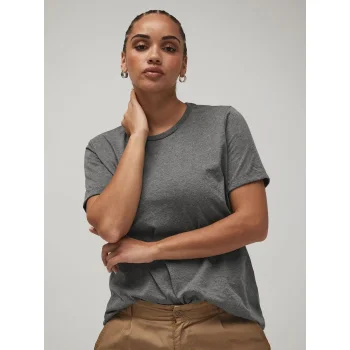 Women's Relaxed Heather Cvc Short Sleeve Tee