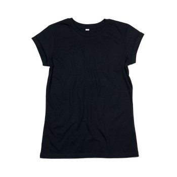 Women's Roll Sleeve T 100%C