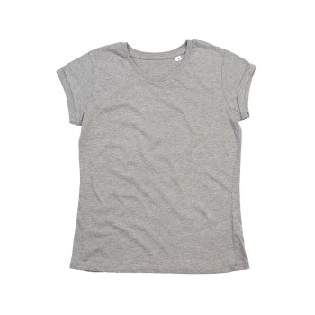 Women's Roll Sleeve T 100%C