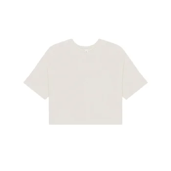 Womens Jersey Crop Tee