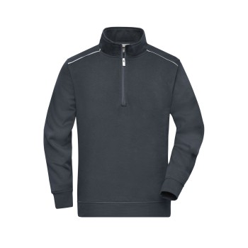 Work Half-zip Sweat 70%C 30%P