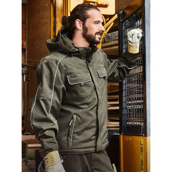 Workwear Softshell Padded Jacket - Solid