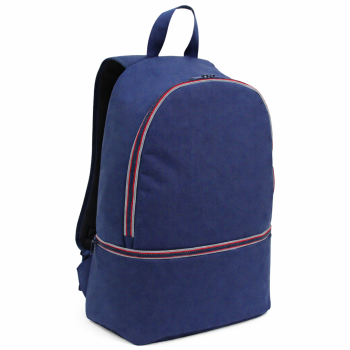 Zainetto con zip e ampia tasca frontale