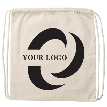 Zaino a sacca in cotone Dominique