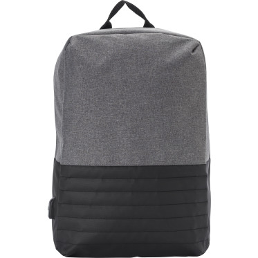 Zaino antitaccheggio portacomputer in poliestere 600/300 D e PVC Asim