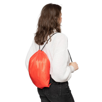 Zaino con chiusura a coulisse in poliestere 210D Isolde