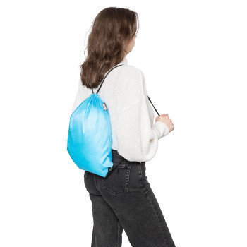 Zaino con chiusura a coulisse in poliestere rPET 210D Calix
