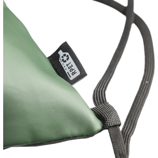 Zaino con chiusura a coulisse in poliestere rPET 600D Auri