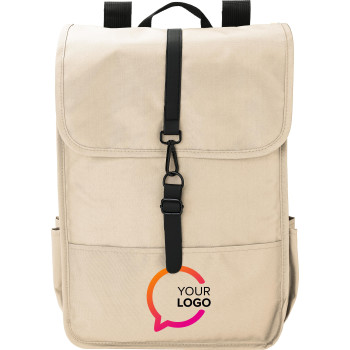 Zaino con patta in poliestere 300 D rPET Lyric