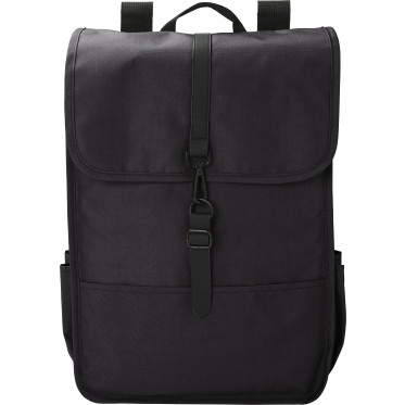 Zaino con patta in poliestere 300 D rPET Lyric