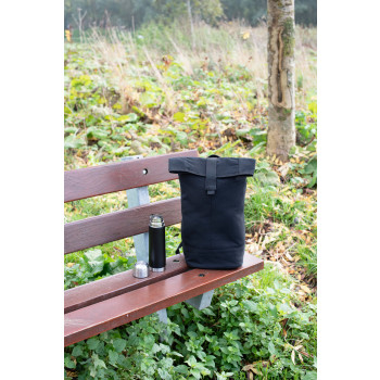 Zaino roll-top in poliestere Micah