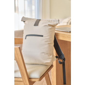 Zaino roll-top in PU riciclato Naiya