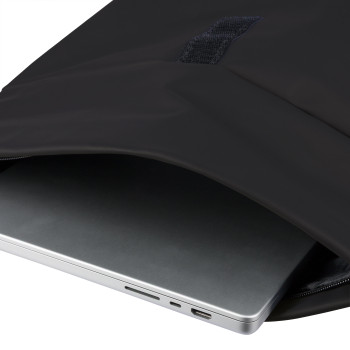 Zaino roll-top in PU riciclato Naiya