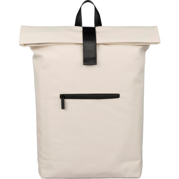 Zaino roll-top in PU riciclato Naiya