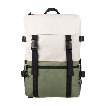 Zaino Vayo bicolore | Riciclato | Portatile 15" | 11 l