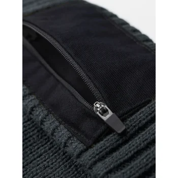 Zip Patch Beanie