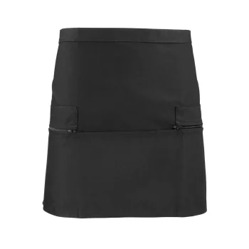 Zip Pocket Waist Apron