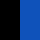jet black/sapphire blue