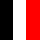 black/white/red