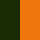 dark-green/orange
