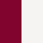 burgundy/white
