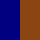 navy/brown