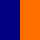 BLU NAVY/ARANCIONE FLUO