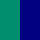 VERDE TROPICALE/BLU NAVY