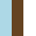 light-blue/dark-brown/white