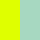 Yellow fluo/light jade