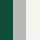 bottle green-grey melange-whit
