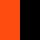 orange fluo/black